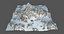 snow terrain model