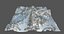 snow terrain model