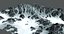 snow terrain model