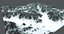 snow terrain model