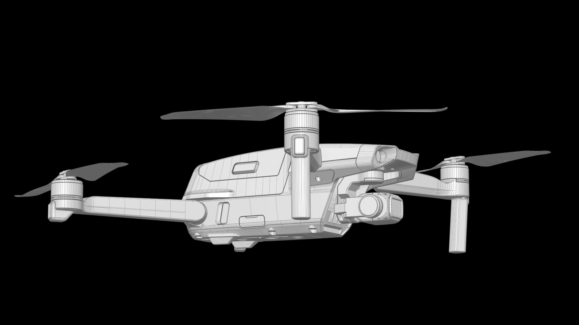 Photoreal Dji Mavic Air 3D Model - TurboSquid 1574778