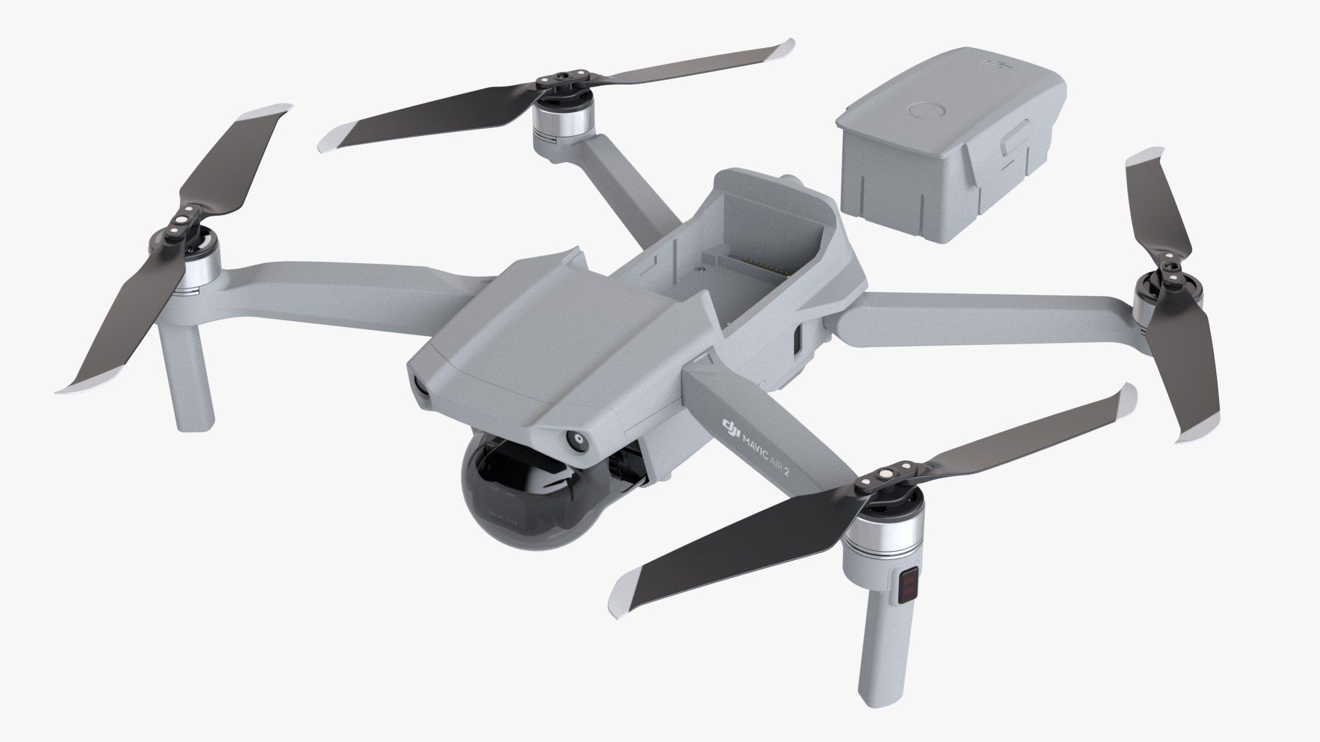 Photoreal Dji Mavic Air 3D Model - TurboSquid 1574778