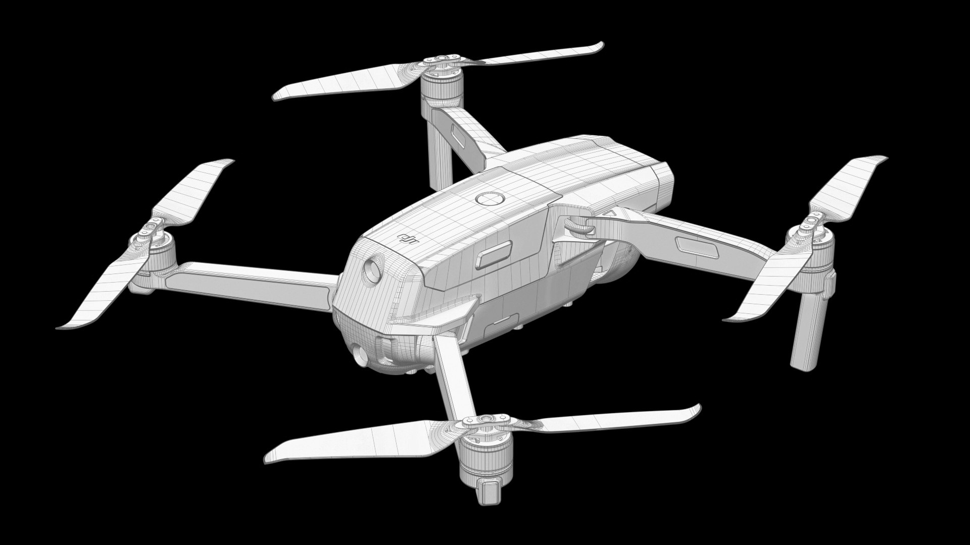 Photoreal Dji Mavic Air 3D Model - TurboSquid 1574778