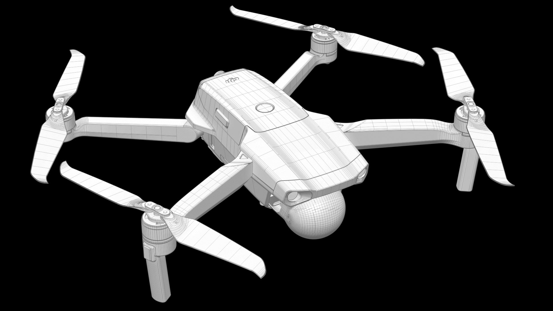 Photoreal Dji Mavic Air 3D Model - TurboSquid 1574778