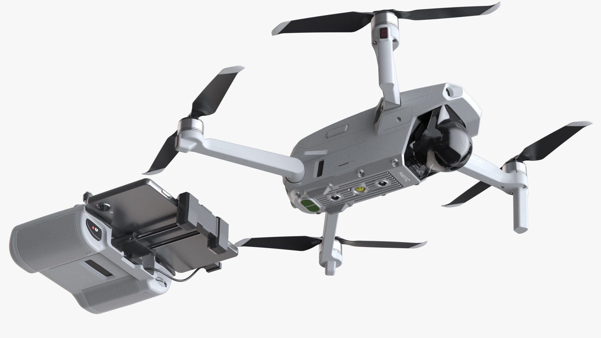 Photoreal Dji Mavic Air 3D Model - TurboSquid 1574778