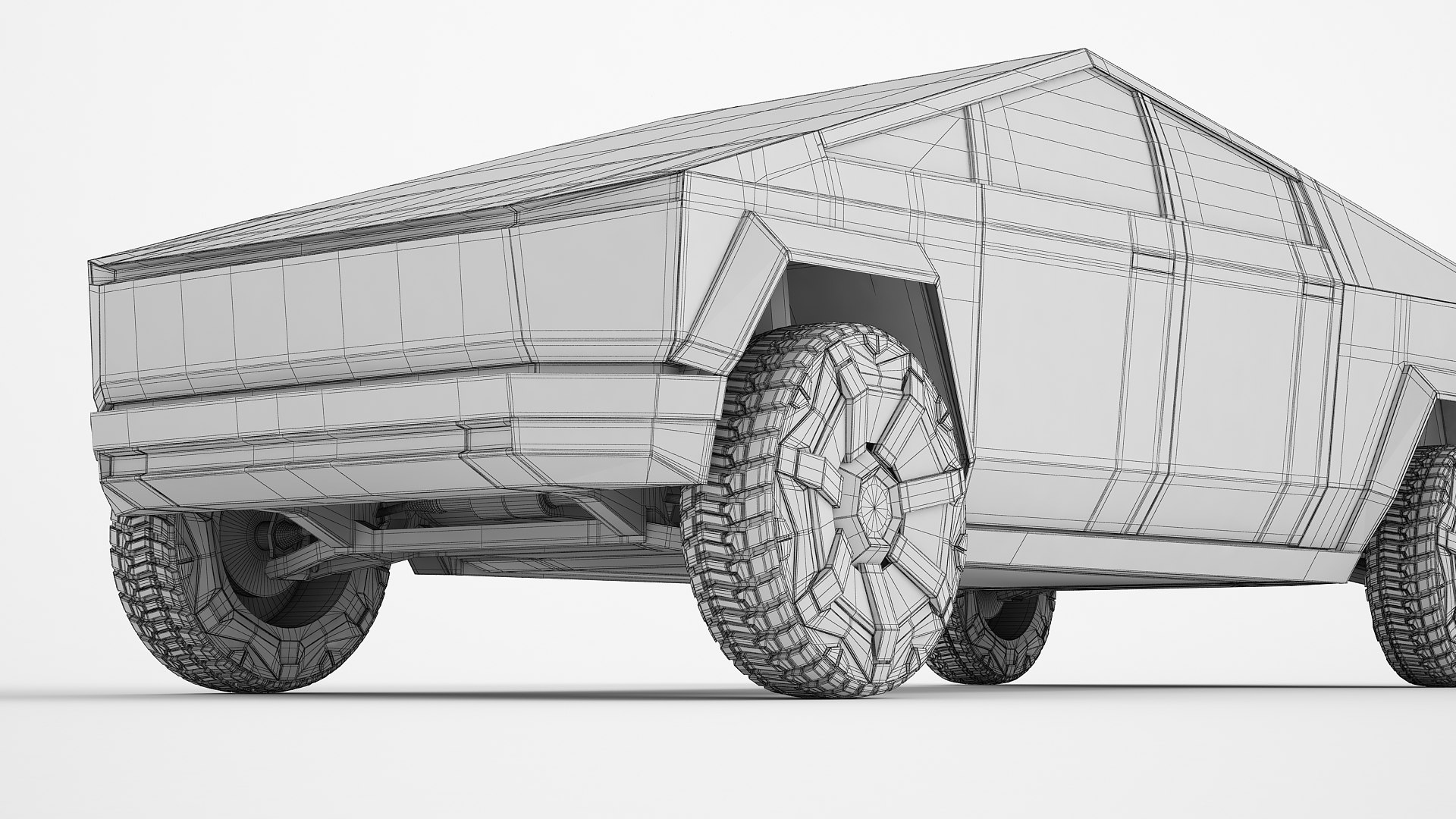 Tesla cybertruck truck 3D - TurboSquid 1486263