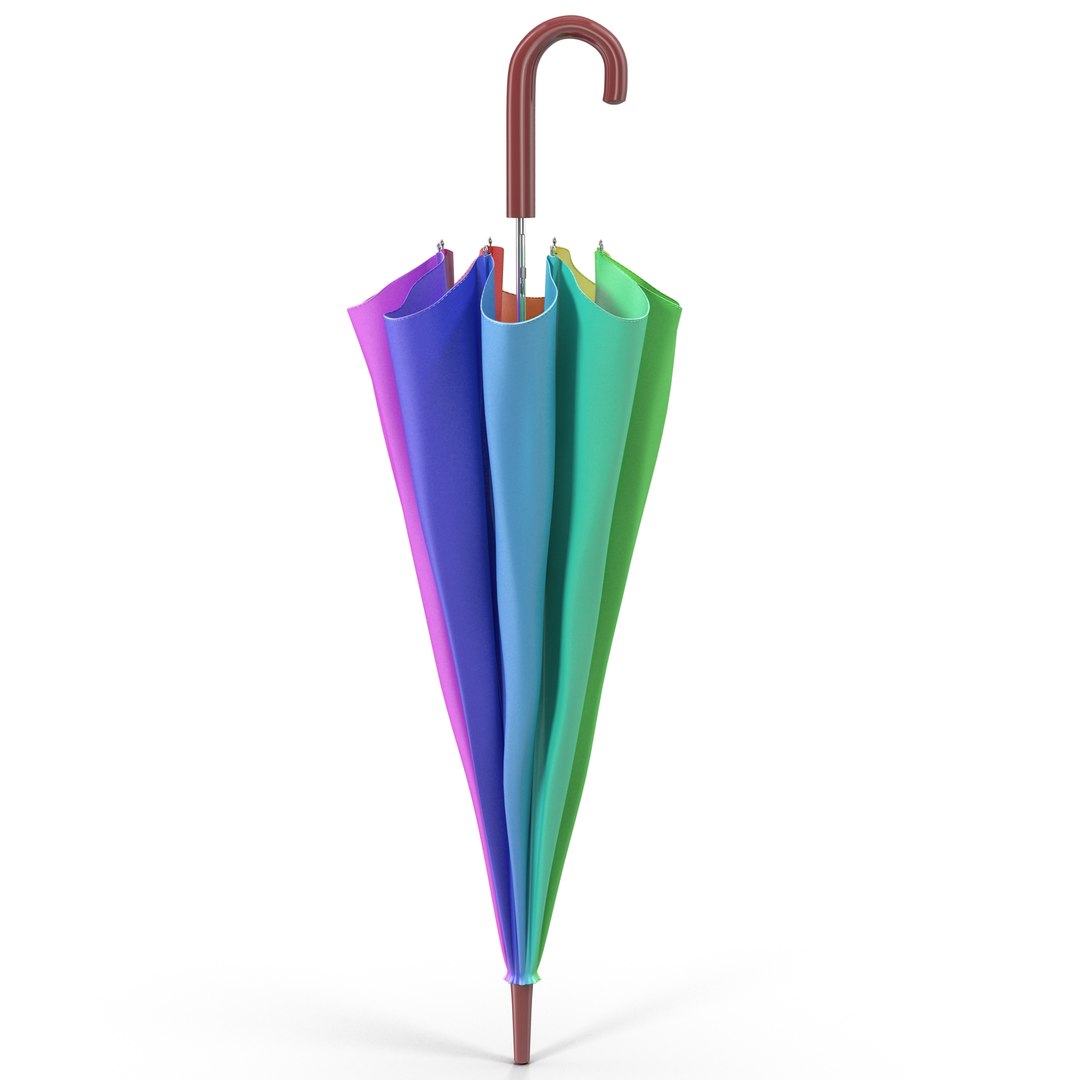 Umbrella Closed 3 3D model preview