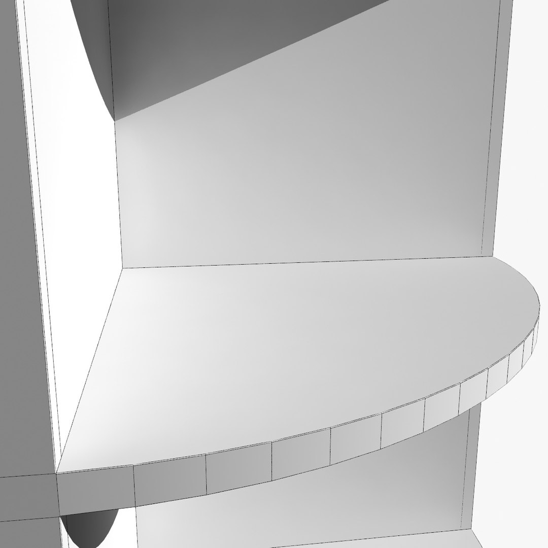 Corner shelf 3D model - TurboSquid 1224654