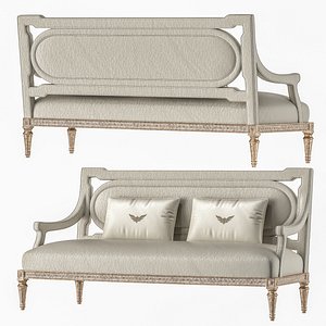 3D jumbo collection satin sofa