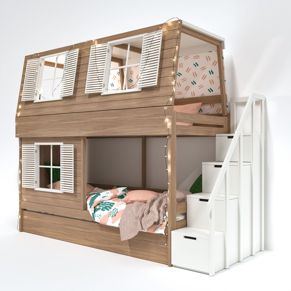 3D model Baby bed house TurboSquid 1810970