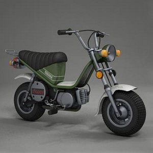 yamaha chappy 3d model