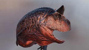 3D Low Poly Dinosaur 3D Model