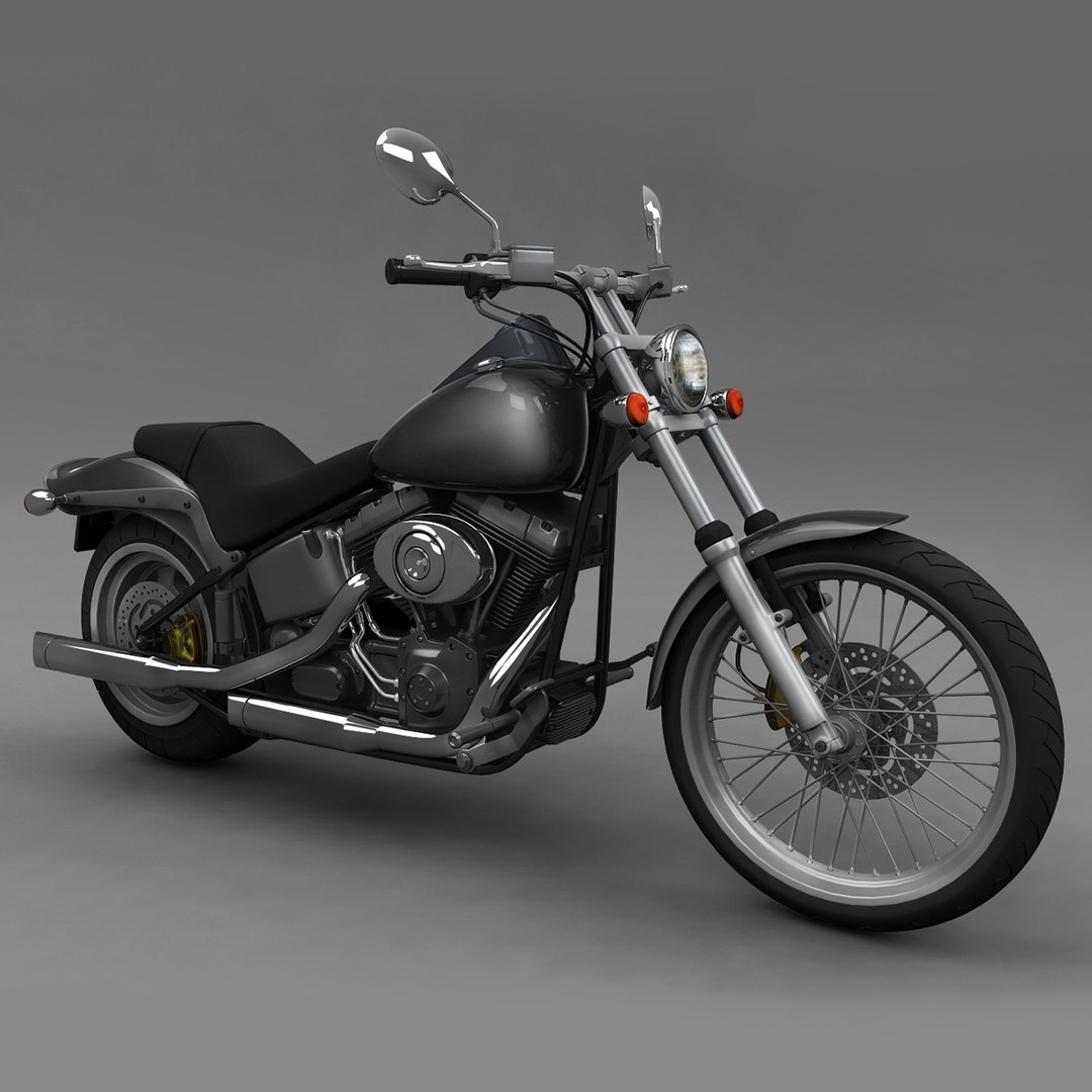 3d Model Harley Night Train