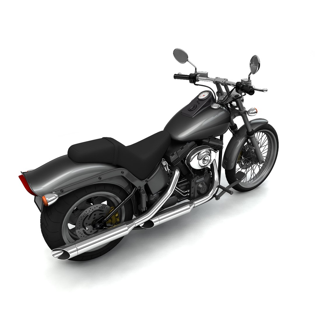 3d Model Harley Night Train
