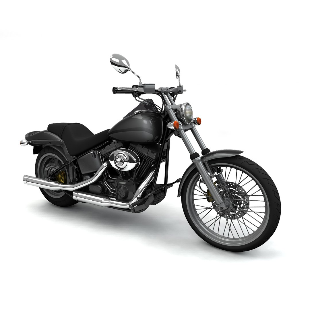 3d Model Harley Night Train