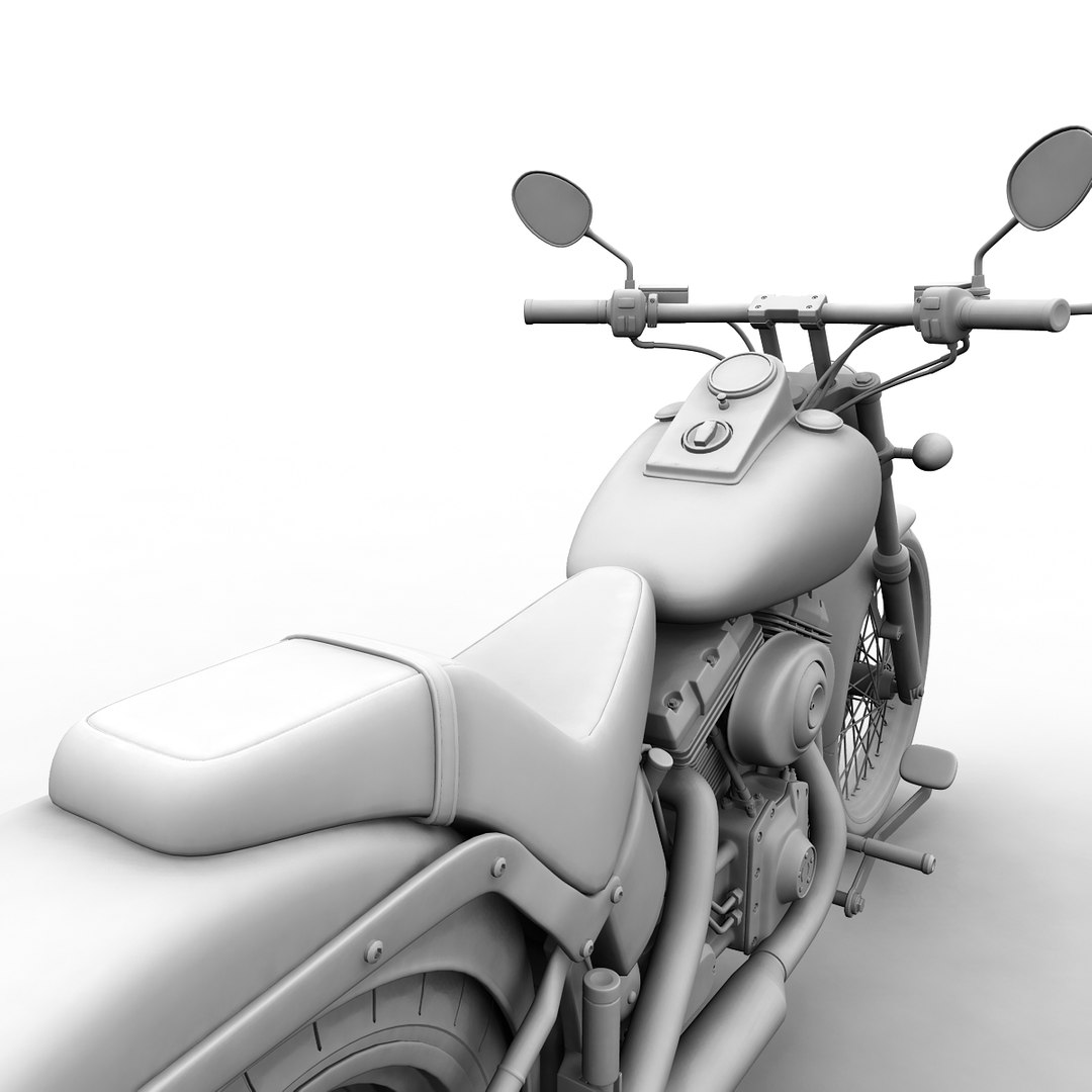 3d Model Harley Night Train