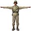 American WWII Infantry Soldier