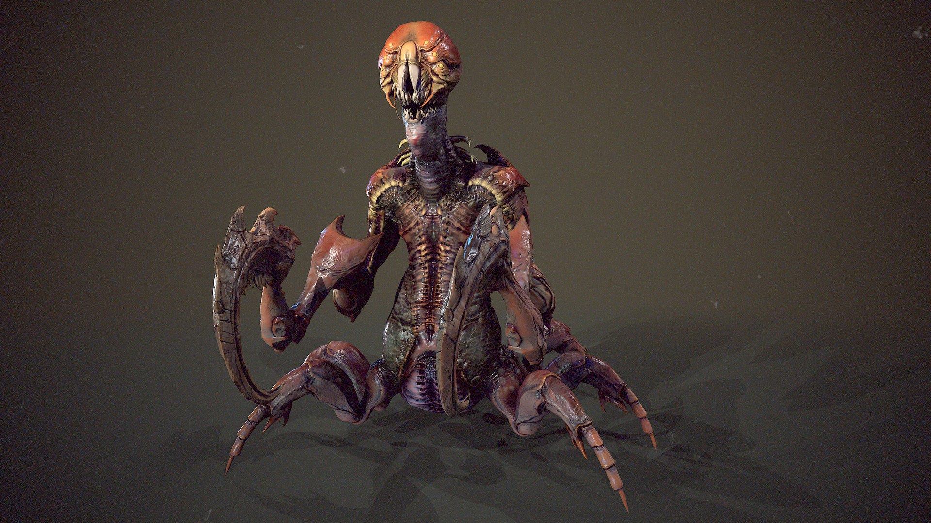 Crab Mutant Model - TurboSquid 2226939