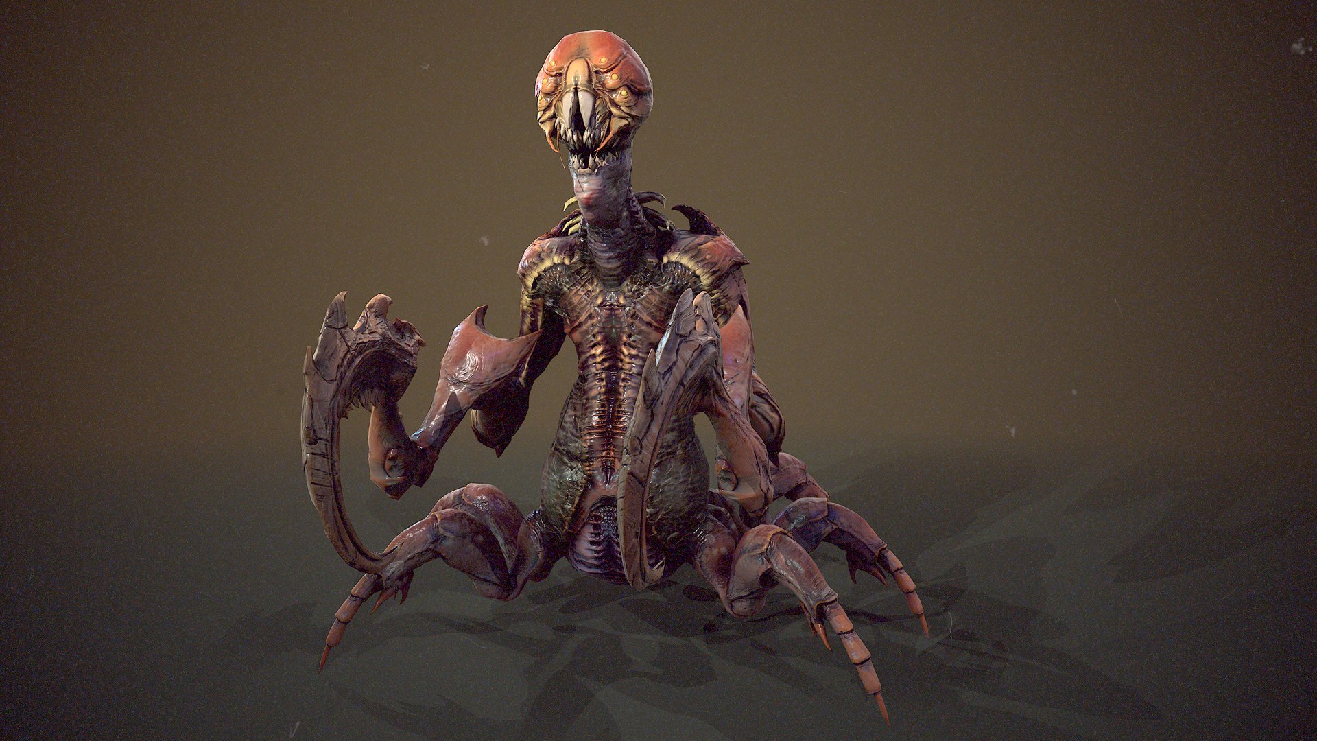 Crab Mutant Model - TurboSquid 2226939