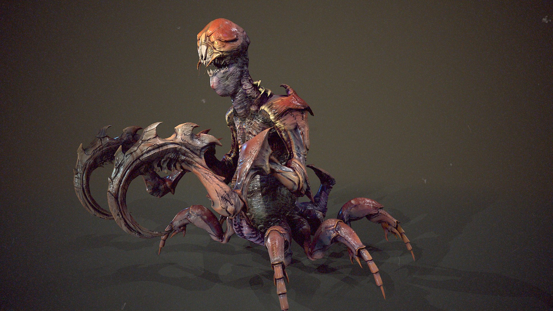 Crab Mutant Model - TurboSquid 2226939