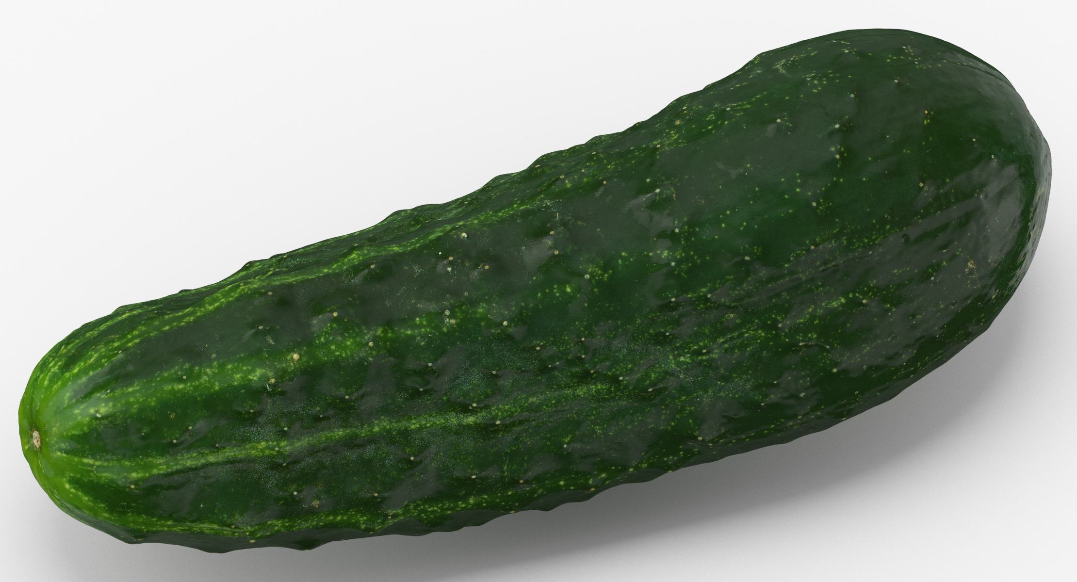 3D Kirby Cucumber 01 Whole and Cut Collection 2 models TurboSquid