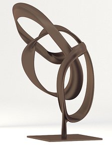 Abstract Bronze Sculpture
