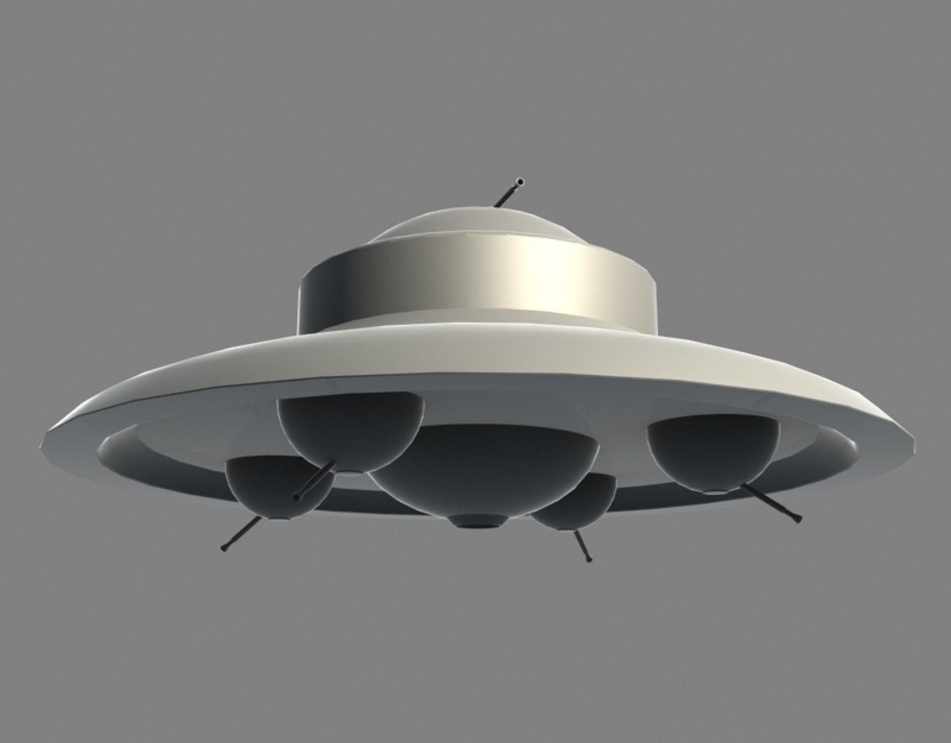 haunebu ii 3d model