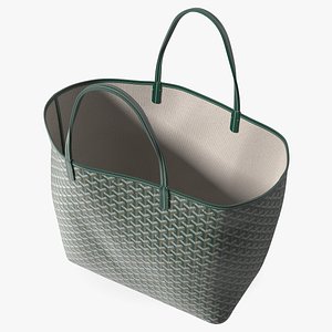 Goyard St Louis Open Tote Emerald