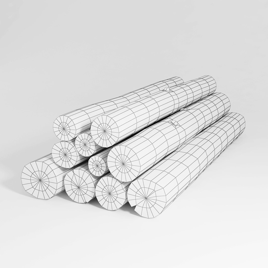 3d Logs Model