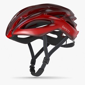 Red Bicycle Helmet