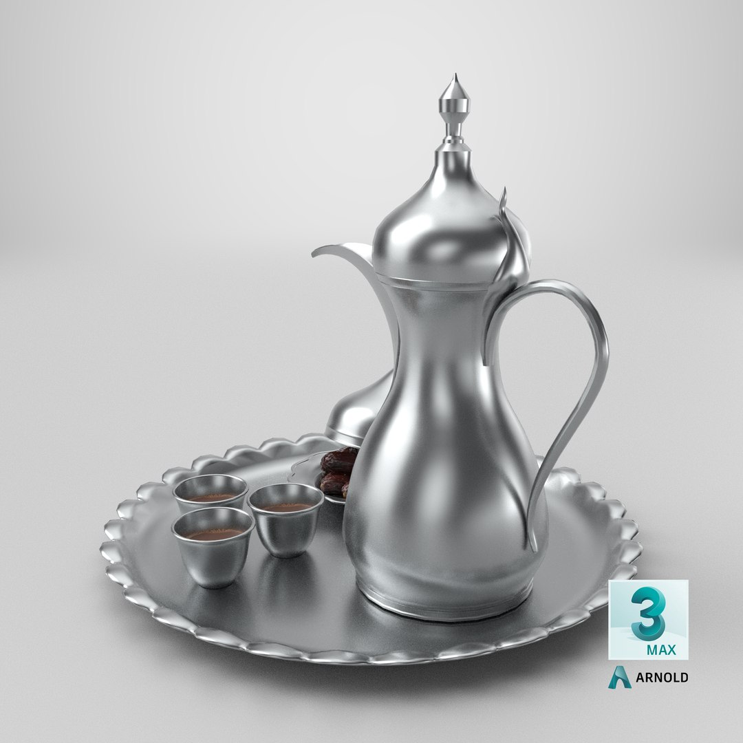 Arabic Ramadan  Eid Hospitality Set  Silver Dallah Cups  Dates 3D https://p.turbosquid.com/ts-thumb/vJ/ArnuXt/yX/stemcell_max_arnold_render/png/1779206440/1920x1080/fit_q87/aecbaaa1a3c44284923cd6a350f1e10199d97b28/stemcell_max_arnold_render.jpg