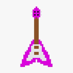 Voxel Purple Electric Guitar