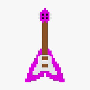 Voxel Purple Electric Guitar