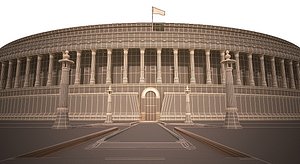 Parliament of India Exterior