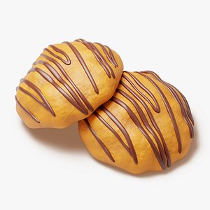 3D Chocolate Drizzle Cookie