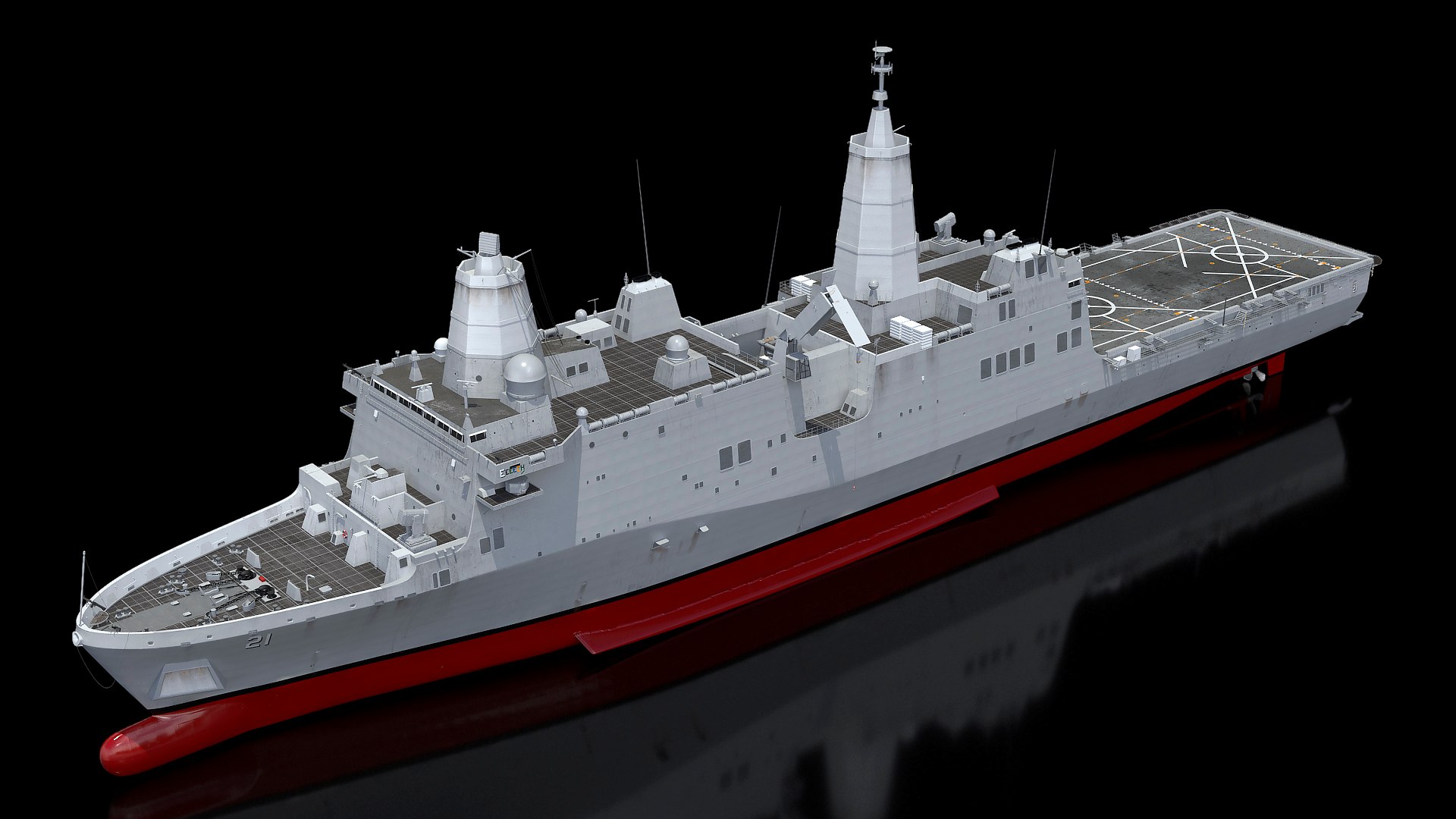 3D san antonio class amphibious https://p.turbosquid.com/ts-thumb/vJ/SO5vp5/6cBJ5EHj/sanantonioclassamphibioustransportdockvray3dmodel002/jpg/1605748927/1920x1080/fit_q87/6ee69174ea32dbd21fae646e39696cbbe6e617ca/sanantonioclassamphibioustransportdockvray3dmodel002.jpg