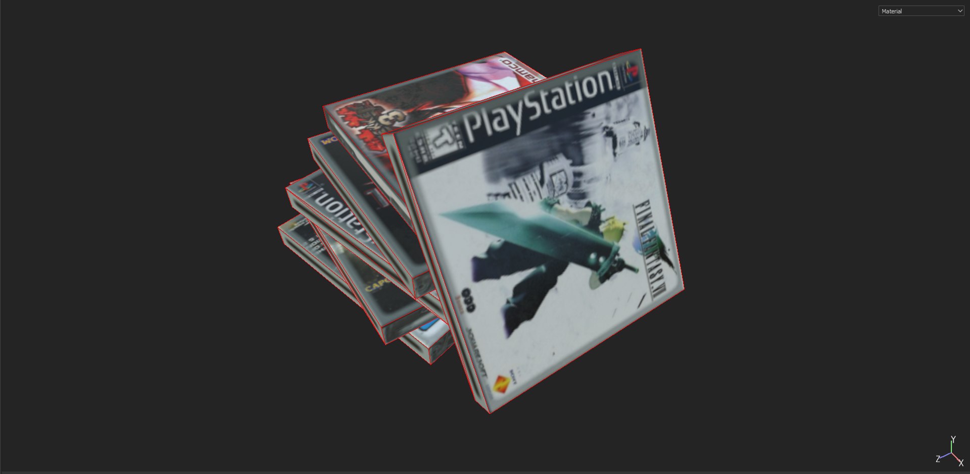 CDs Video Games Consoles And VHS Pack Model TurboSquid 2092551