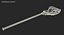 Lacrosse Stick STX 3D Model