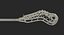 Lacrosse Stick STX 3D Model