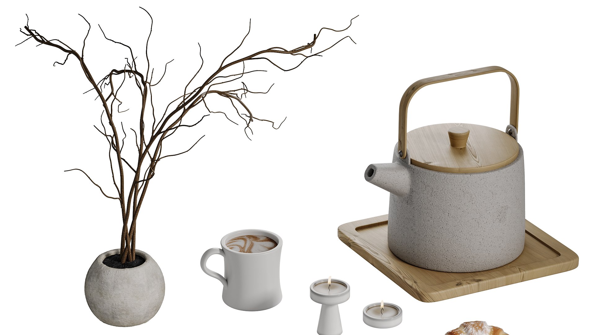 3D Decorative SET 02 - TurboSquid 2384307
