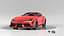 Toyota Supra -Rigged- Render Ready-unreal-vray-redshift