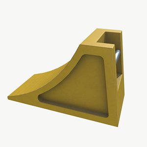 Vehicle chock 3D