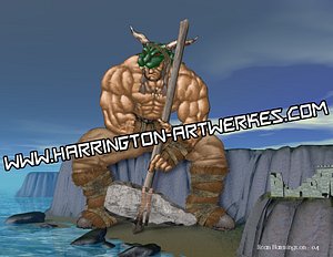 free ruins castle 3d model