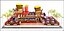 Cartone animato ristorante fast food