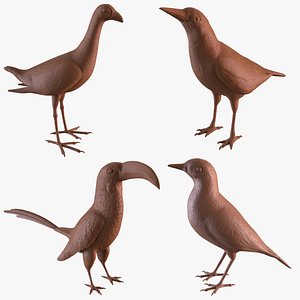 3D Birds printable model