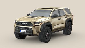 3D Toyota 4Runner TRDpro 2025 model