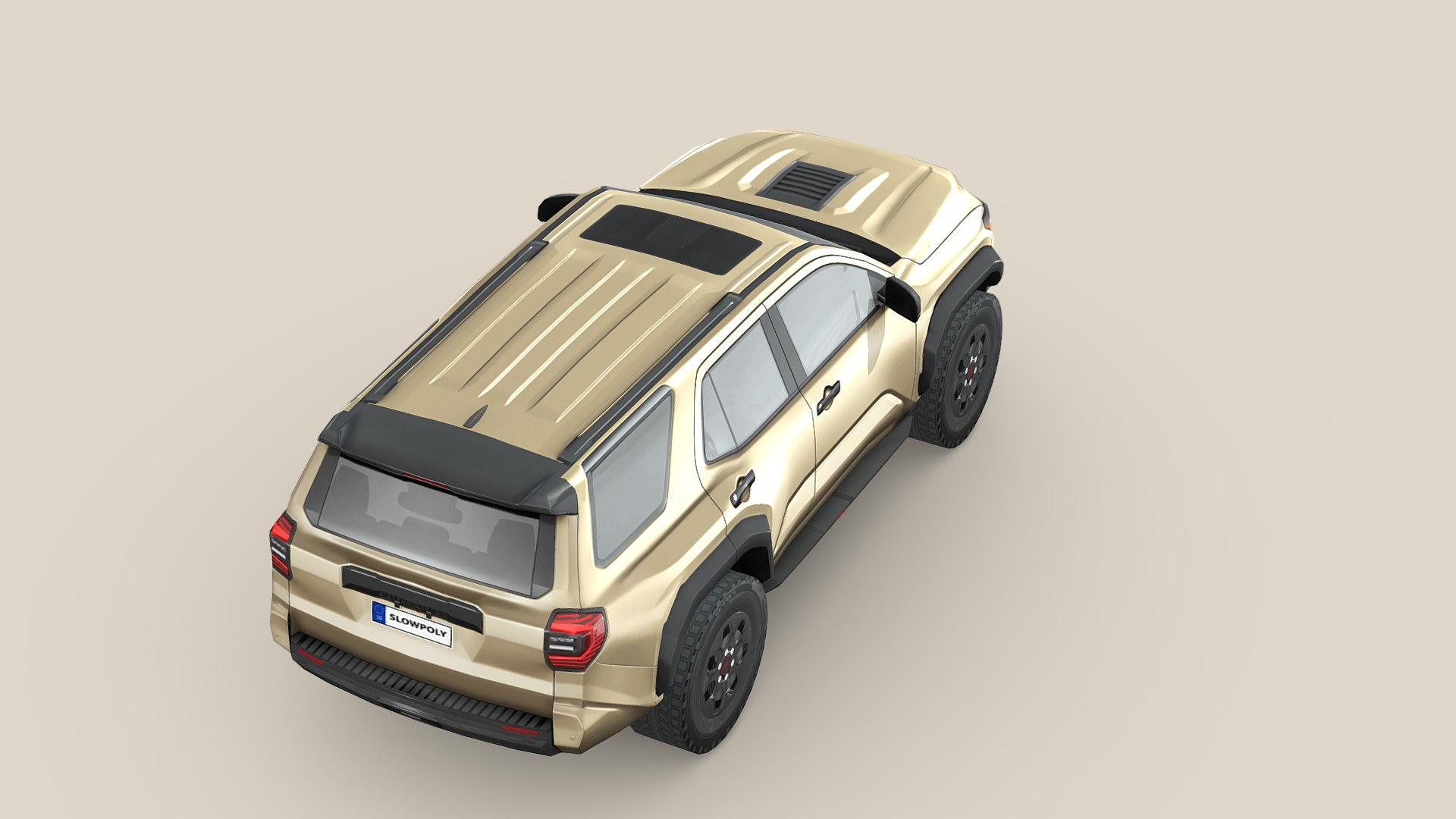 3D Toyota 4Runner TRDpro 2025 Model TurboSquid 2233873