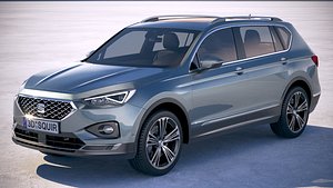 seat tarraco 2019 3D model