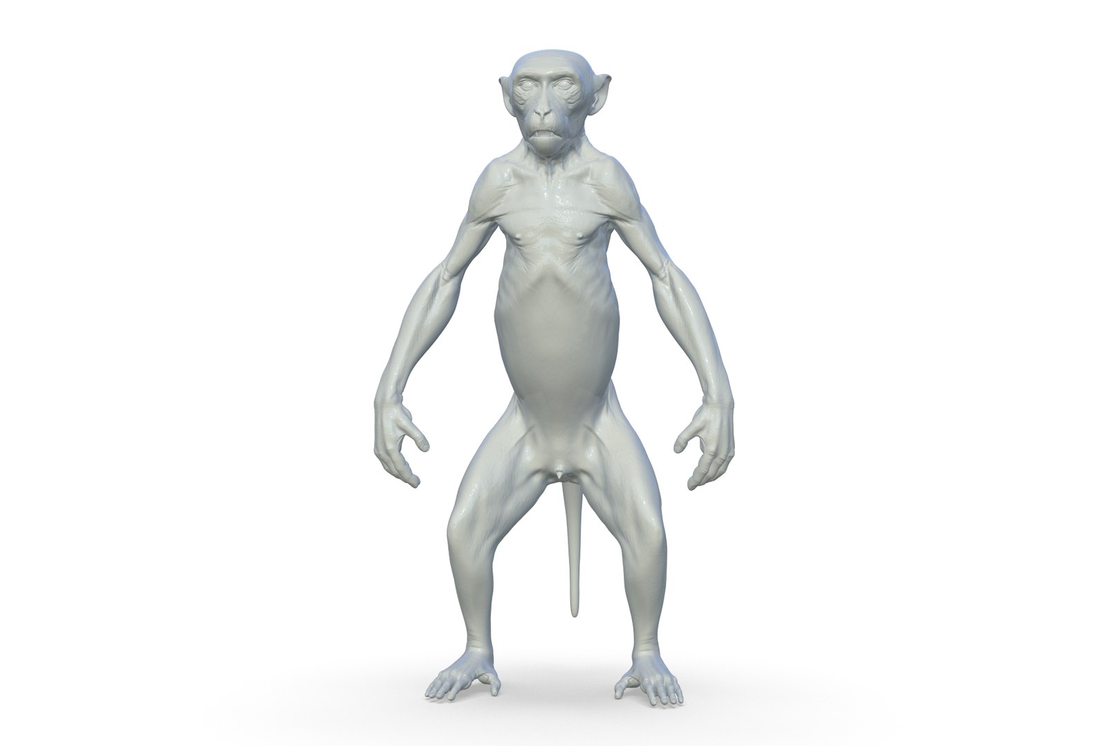 Monkey 3D model https://p.turbosquid.com/ts-thumb/vJ/nHSkTI/61/render_12/jpg/1711297804/1920x1080/fit_q87/f4e5d2edcee6635fd0e616ffa9d4074efab0ae7f/render_12.jpg