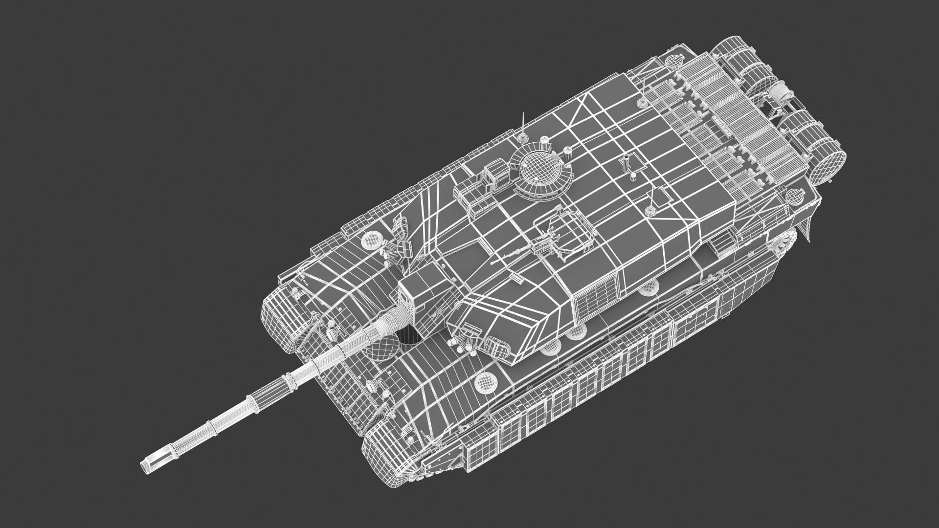 FV4034 Challenger 2 3D Model - TurboSquid 1921352